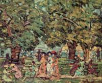 Prendergast, Maurice Brazil - Under the Trees